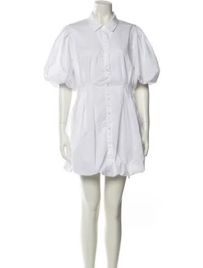 Pre-owned Simkhai Mini Dress In White