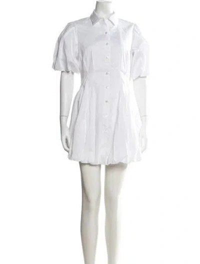 Pre-owned Simkhai Mini Dress In White