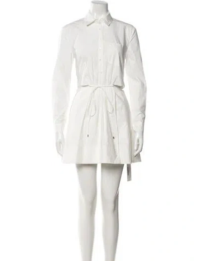 Pre-owned Simkhai Mini Dress In White