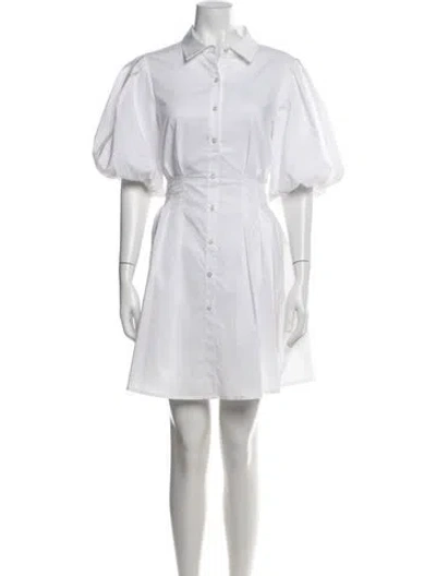 Pre-owned Simkhai Mini Dress In White