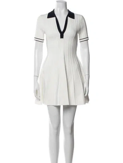 Pre-owned Simkhai Mini Dress In White