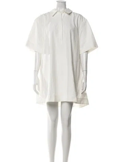 Pre-owned Simkhai Mini Dress In White