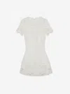 Simkhai Women's Morrigan Linen Mini Dress In Ivory