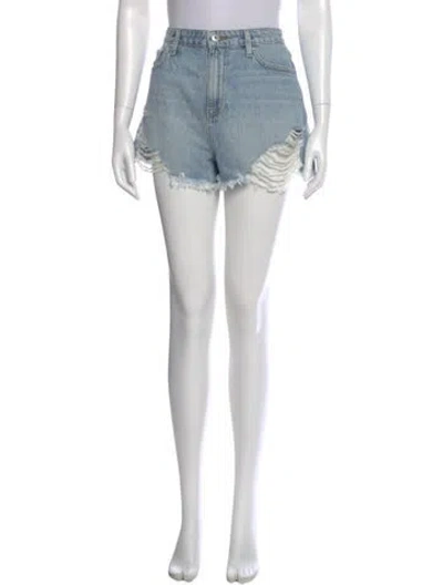 Pre-owned Simkhai Mini Shorts In Blue