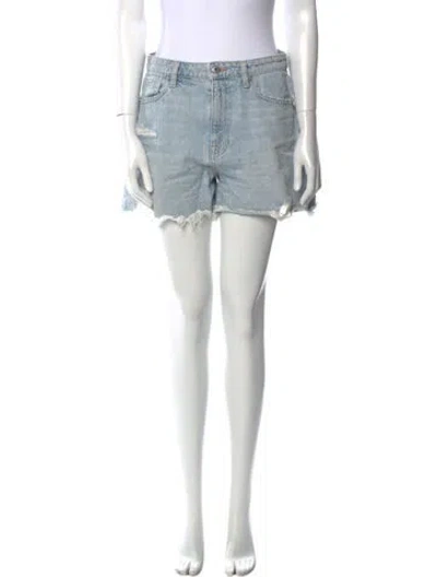 Pre-owned Simkhai Mini Shorts In Blue