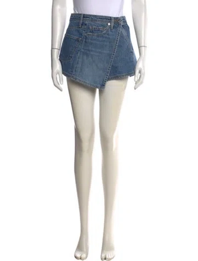 Pre-owned Simkhai Mini Shorts In Blue