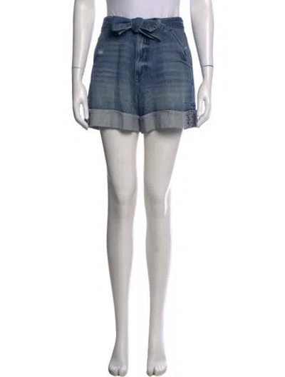 Pre-owned Simkhai Mini Shorts In Blue