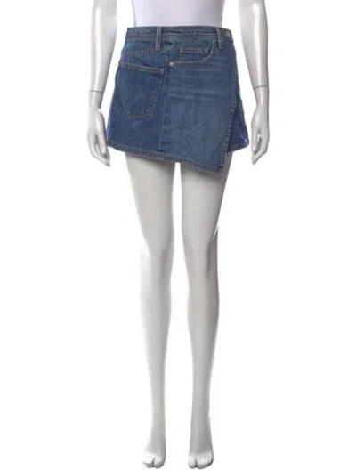 Pre-owned Simkhai Mini Shorts In Blue