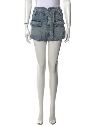 Pre-owned Simkhai Mini Shorts In Blue