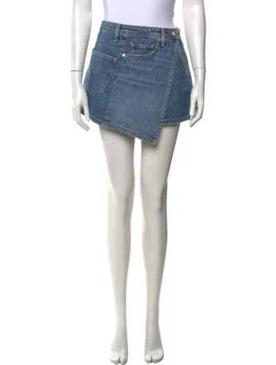 Pre-owned Simkhai Mini Shorts In Blue
