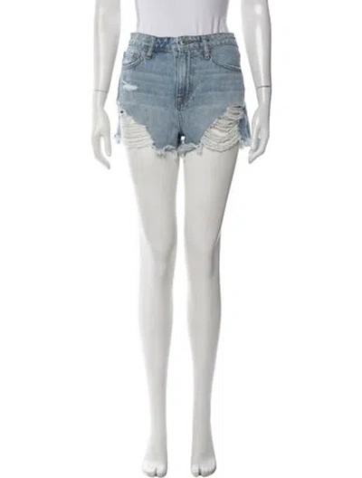 Pre-owned Simkhai Mini Shorts In Blue