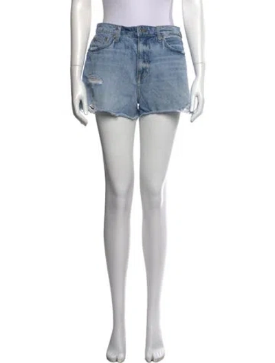 Pre-owned Simkhai Mini Shorts In Blue