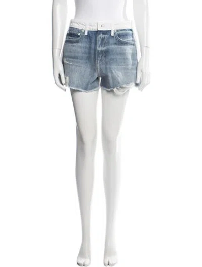 Pre-owned Simkhai Mini Shorts In Blue