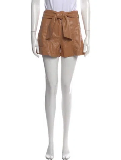 Pre-owned Simkhai Mini Shorts In Brown