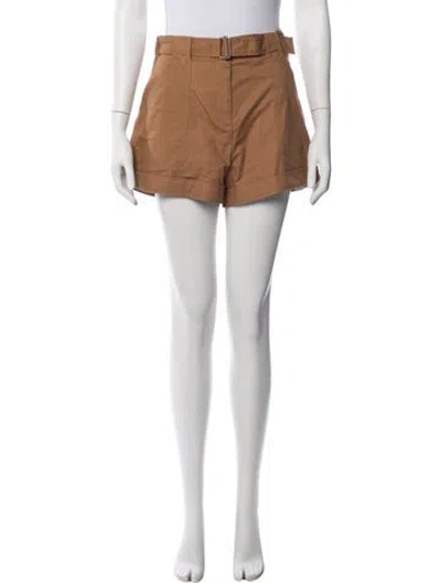 Pre-owned Simkhai Mini Shorts In Brown
