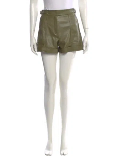 Pre-owned Simkhai Mini Shorts In Green