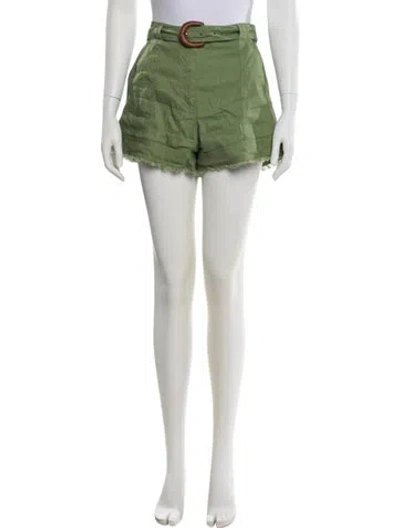 Pre-owned Simkhai Mini Shorts In Green
