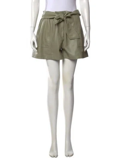 Pre-owned Simkhai Mini Shorts In Green