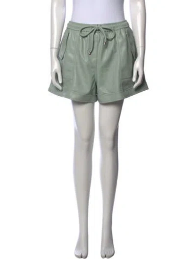 Pre-owned Simkhai Mini Shorts In Green