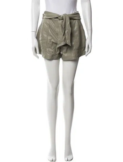 Pre-owned Simkhai Mini Shorts In Green