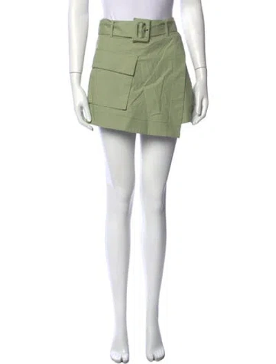 Pre-owned Simkhai Mini Shorts In Green