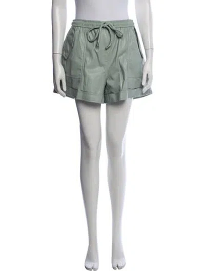 Pre-owned Simkhai Mini Shorts In Green