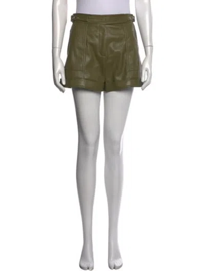 Pre-owned Simkhai Mini Shorts In Green