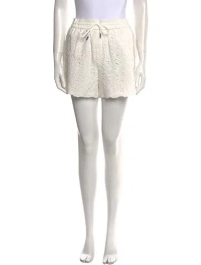 Pre-owned Simkhai Mini Shorts In Neutral