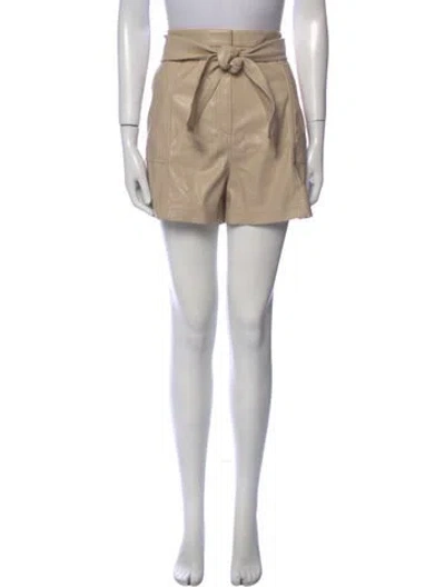 Pre-owned Simkhai Mini Shorts In Neutral