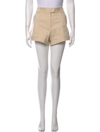 Pre-owned Simkhai Mini Shorts In Neutral