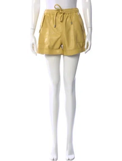 Pre-owned Simkhai Mini Shorts In Neutral