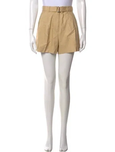 Pre-owned Simkhai Mini Shorts In Neutral