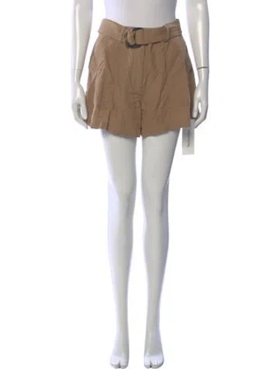 Pre-owned Simkhai Mini Shorts In Neutral