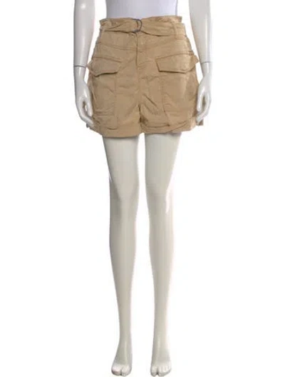 Pre-owned Simkhai Mini Shorts In Neutral