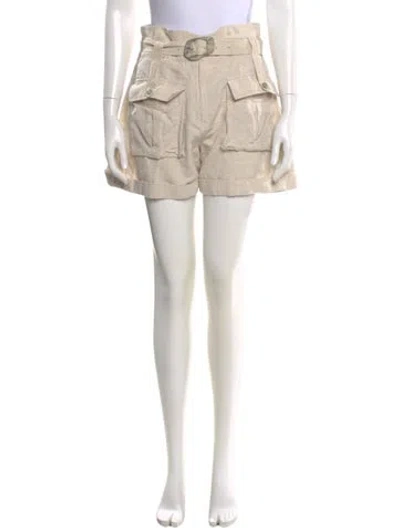Pre-owned Simkhai Mini Shorts In Neutrals