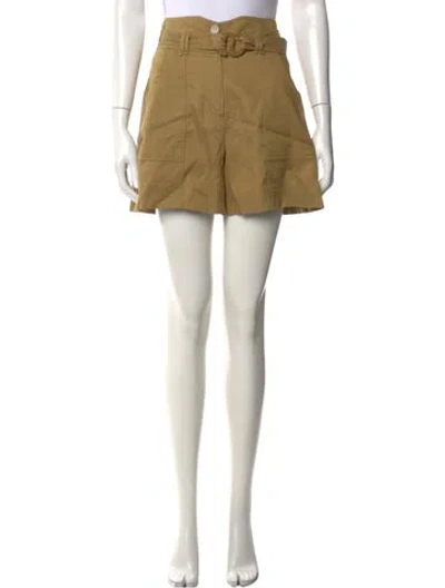 Pre-owned Simkhai Mini Shorts In Neutrals