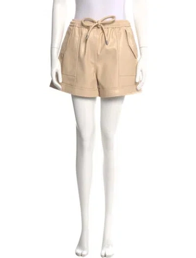 Pre-owned Simkhai Mini Shorts In Neutrals