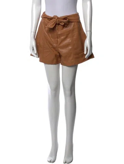 Pre-owned Simkhai Mini Shorts In Neutrals