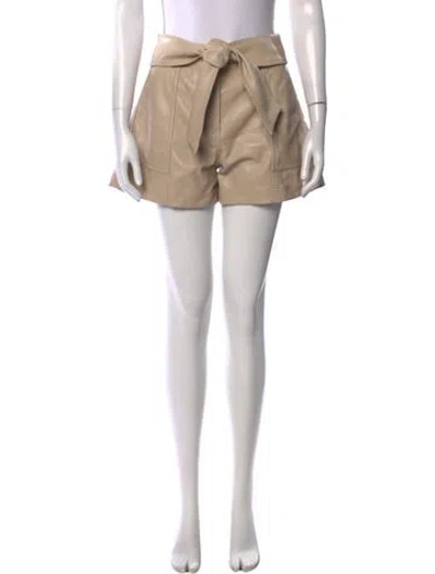 Pre-owned Simkhai Mini Shorts In Neutrals