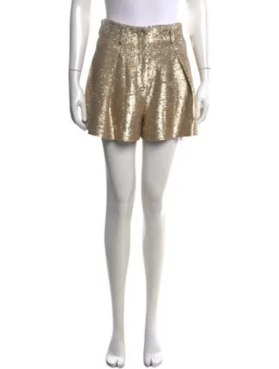 Pre-owned Simkhai Mini Shorts In Neutrals
