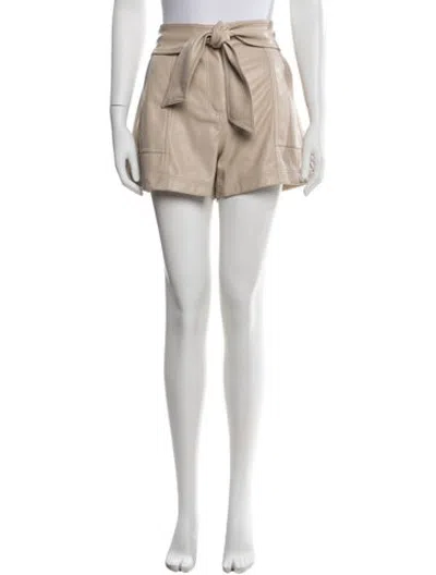Pre-owned Simkhai Mini Shorts In Neutrals