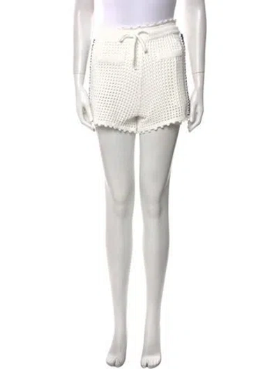 Pre-owned Simkhai Mini Shorts W/ Tags In White
