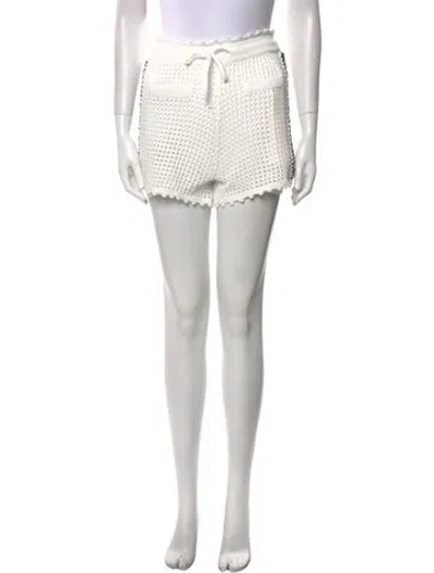 Pre-owned Simkhai Mini Shorts W/ Tags In White