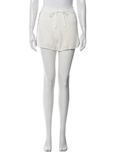Pre-owned Simkhai Mini Shorts W/ Tags In White