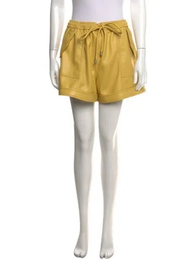 Pre-owned Simkhai Mini Shorts W/ Tags In Yellow