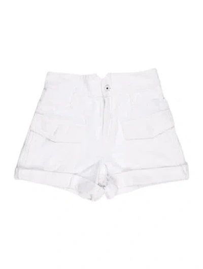 Pre-owned Simkhai Mini Shorts In White