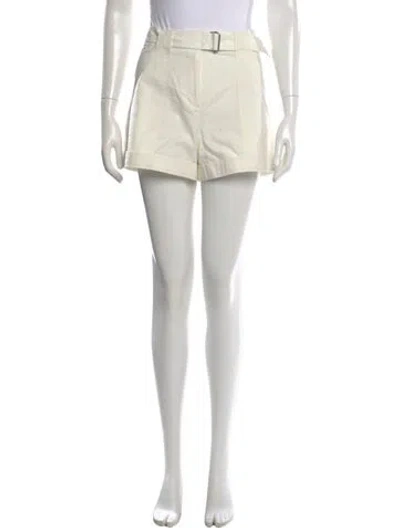 Pre-owned Simkhai Mini Shorts In White
