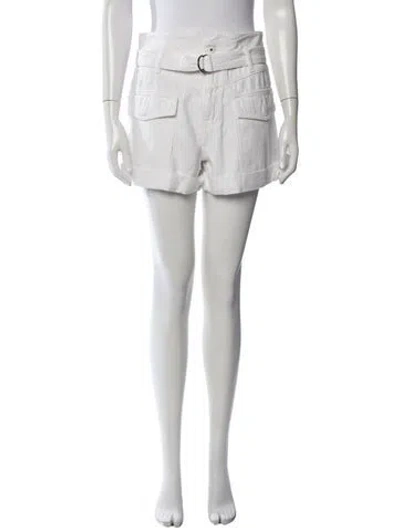 Pre-owned Simkhai Mini Shorts In White