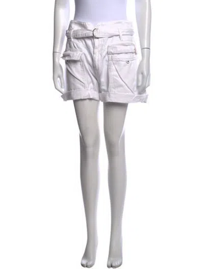 Pre-owned Simkhai Mini Shorts In White