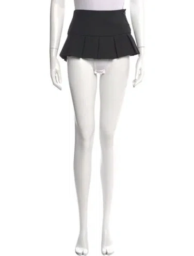 Pre-owned Simkhai Mini Skirt In Black